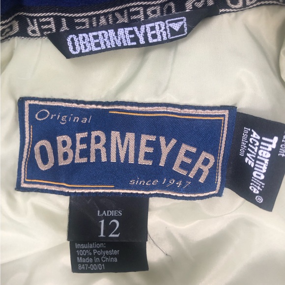 Obemeyer Woman’s Adirondack Snowboard Jacket - Picture 3 of 3